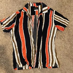 Mens Casual Button Down